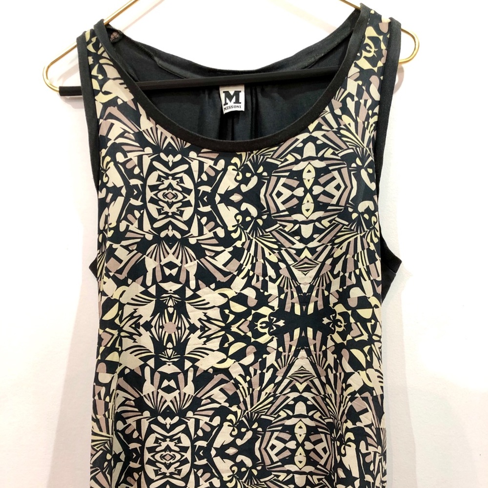 Missoni navy tank top
